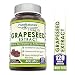 Pure Naturals Grapeseed Extract 400 Mg Veggie Capsules, 120Count, Standardize to Contain Polyphenols, Cardiovascular & Vein Support, Supports Anti-Aging & Overall Well-Being