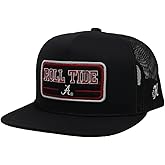 HOOEY Men's University of Alabama Officially Licensed Collegiate Hat (US, Numeric, 0, 8, 7195T-Black)