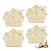 100pcs Wedding Party Favor Boxes,Lace Candy Boxes Laser Cut Boxes Cajitas Para Dulces for Wedding Bridal Shower Baby Shower Birthday Party(Gold)