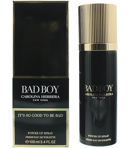 Bad Boy By Carolina Herrera For Men Eau De Toilette Spray 3.4 oz