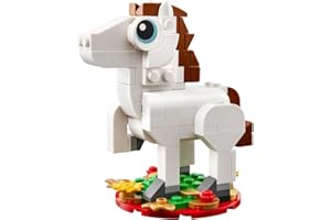 LEGO Seasonal 40779 Lunar New Year 2026 Year of The Horse Building Set – Limited Edition Collectible Display Figure, Festive 