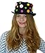 Novelty Costume Top Hat Colorful Buttons - Costume Hats by Funny Party Hats