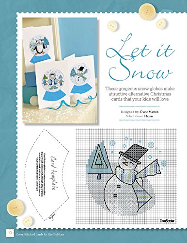 image for Cross Stitched Cards for the Holidays: Simply Stylish Cards and Tags f