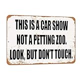 TCHPAX 12X8 - Vintage Look Aluminum Metal Sign