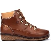 PIKOLINOS womens Pikolinos Flat Ankle Boots Leather Granada for Woman Color Cuero