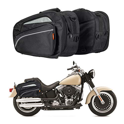 viking bolsas softail slim
