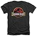 Jurassic Park Action Film Steven Spielberg Stone Logo Adult Heather T-Shirt Tee (xl)