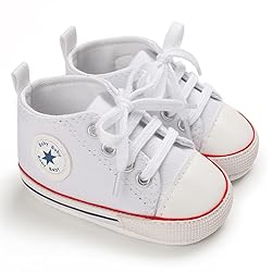 KKIIDDSS Unisex Baby Girls Boys Canvas High-top