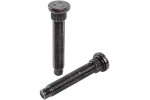 JEGS Press-In Wheel Studs | 1/2 “ -20 x 3“ Long x .615” Knurl | Made In USA | Fits .606"-.613" Hole Size | 5 Studs Per Package