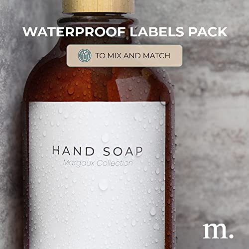 MaisoNovo Dish Soap Dispenser for Kitchen Bamboo Pump and Soap Tray