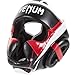 Venum Elite Headgear, Black/Red/Grey, One Size