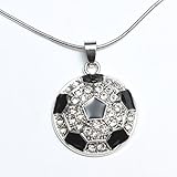 Godyce Football NFL Soccer Volleyball Basketball Softball Necklace - 20inch Adjust with Gift Box