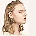 Souarts 9PCS Resin-Hair-Clips Acrylic Alligator Clips Hair Accessories Leopard Print Marbe Pattern Hair Barrettes Womens Hair Clips for Hair