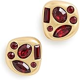 Lele Sadoughi Women's Molten Button Earrings