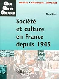 Société et culture en France depuis 1945