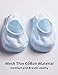 BabaMate Toddler No Show Socks Little Girls Boys Cotton Socks Low Cut Ankle Socks 1-3T (6 Pairs)