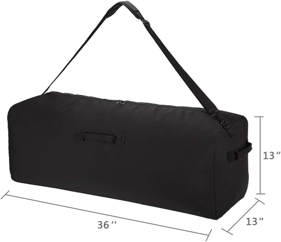  | 36 inch Canvas Duffel Bag 100L Extra Large Luggage Duffle for Travel Sport and Camping | Sports Duffels