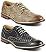 Ferro Aldo M-19266 Brown Mens Lace Up Wing Tip Dress Classic Shoes