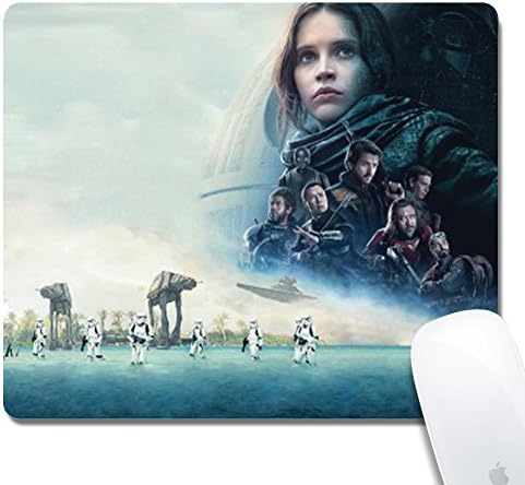 Gaming Office Mouse Pad--Glissando Customized Rogue One a Star Wars Story Cloth surface Natural rubber Gaming Office Mouse Pad--Rectangle Mouse Pad(108.3inch1/8inch)