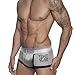 Neartime Men's Underwear, Underpants Knickers Mens Boxer Briefs Shorts Trunk (L, Gray)