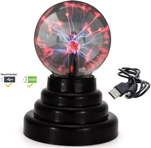 linterna electrostatica luz relampago