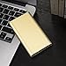 Merope M20000 Power Bank 10000 mAh External Battery Portable Charger for smartphones-Gold