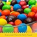 M&M'S Peanut Chocolate Candy Party Size Bag 42 Ounce (Pack of 2)