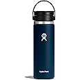 Hydro Flask Wide Mouth with Flex Sip Lid - Insulated Water Bottle Travel Cup Coffee Mug Tumbler 20 Oz