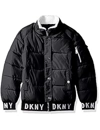 DKNY - Chaqueta con capucha para niña