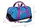 Wildkin Kids Overnighter Duffel Bag – Carry-On Size, Ideal for School & Sleepovers – Big Dot Aqua
