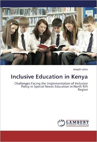 Inclusive Education In Kenya Challenges Facing The Implementation