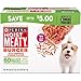 Purina Moist & Meaty Burger With Cheddar Cheese Flavor Adult Dry Dog Food (Burger with Cheddar Cheese Flavor, 6 oz. Pouch, 1 Box of 60 Pouches)