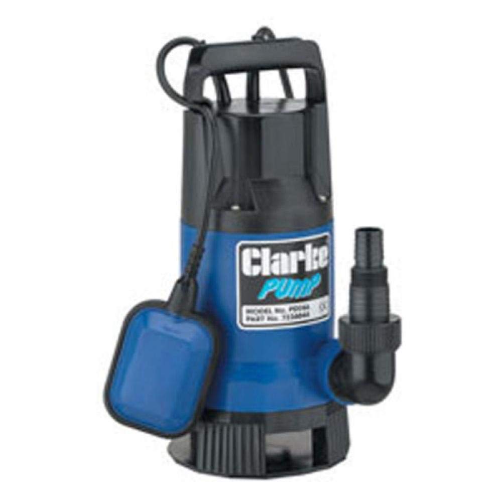 Clarke 7236044 Dirty Water Pump With Float Switch 230v 216 Litre per min by International,Black