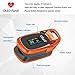 Ulaif Fingertip Pulse Oximeter, OLED Portable Oximetry Blood Oxygen Saturation Monitor SpO2 Finger Pulse Oximeter Readings with Carrying Case/Lanyard/Silicon Case/Batteries