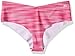 adidas Women's Seamless Hipster Underwear (1-Pack), Ratio Print Bahia Magenta/Matte Silver, MEDIUM