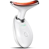 KYOTTANI Neck Face Massager, Face Sculpting Tool, 3 Modes and Vibration for Facial Massager for Double - Chin Wrinkle,Daily Home Use