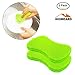 Silicone Sponge, Silicone Food-Grade Multipurpose Antibacterial Scrubber Non Stick Kitchen Cleaning Dishwashing Mildew-Free Brush Towel Scrubber For Washing Pan/Bowl/Wash Fruit Vegetable