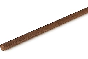 Cindoco Walnut Dowel 1/4" Round, Single Piece