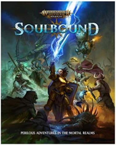 Warhammer - Age of Sigmar Roleplay: Soulbound - Roleplaying Game, Mixed Colours, 22 x 2.8 x 27.4 cm