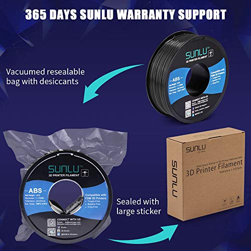 SUNLU-ABS-Filament-175mm-for-FDM-3D-Printer-1KG22LBS-ABS-3D-Filament-Accuracy-002-mm-Black