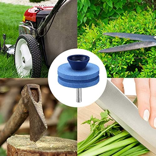 【2020 New】 Lawnmower Blade Sharpener Drill Attachment, Blunt Blade Sharpener, Blunt Blades Drill