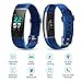 Letsfit Fitness Tracker, Activity Tracker Watch with Heart Rate Monitor, Waterproof IP68 Smart Watch with Step Counter, Calorie Counter, Call & SMS Pedometer Watch for Women Men Kids