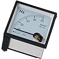 Urjumpea AC Frequency Meter,Frequency Panel Meter,Pointer Type Analog Panel and Hertz Meter
