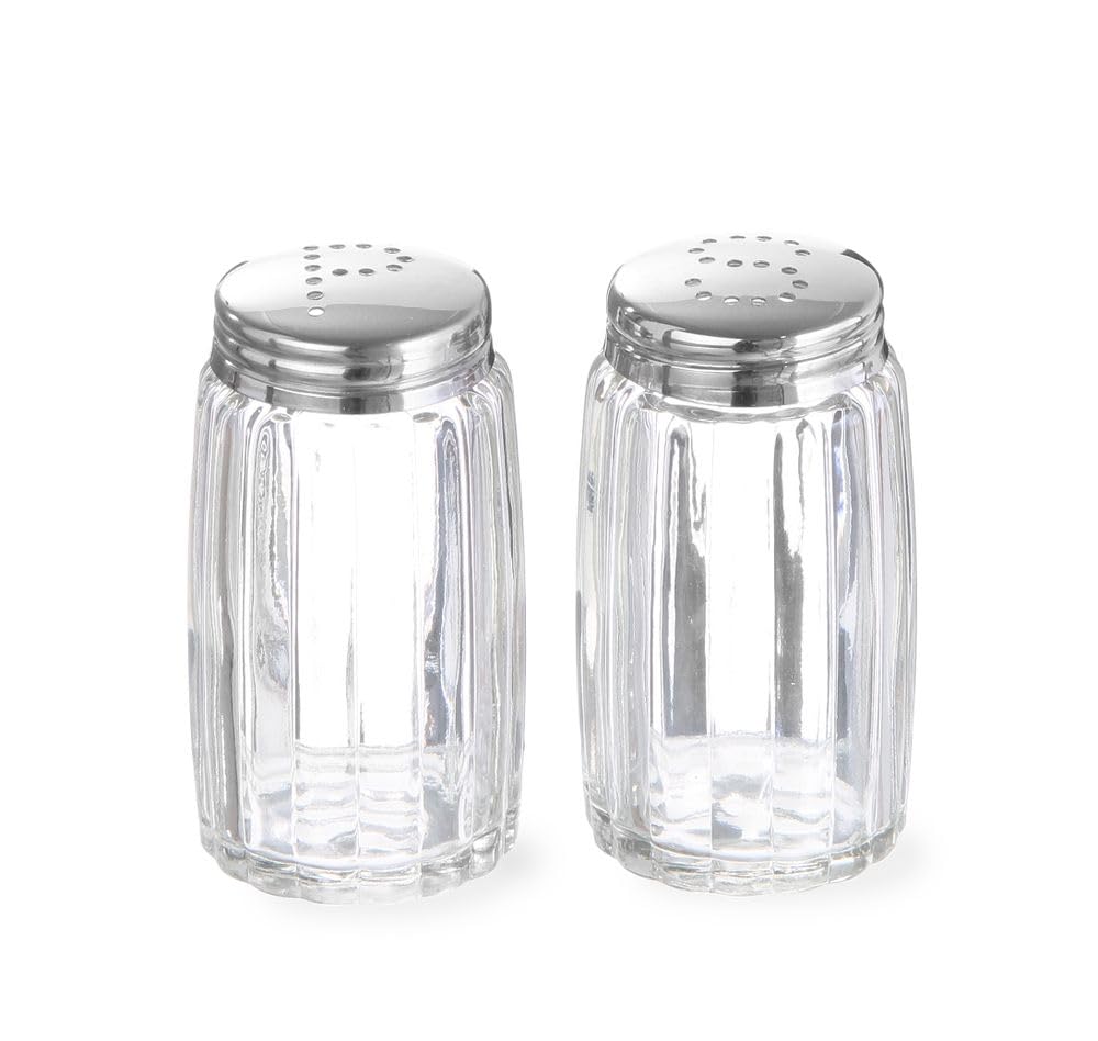 HENDI Salt and pepper shaker set, ⌀40x(H)70 mm