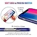 FLOVEME Laser Aurora Tempered Glass for iPhone Xs Case/iPhone X Case, Ultra Thin Hybrid Colorful Gradient Hard Back Slim Cover Soft TPU Bumper Shockproof Protector Compatible with iPhone X/XS, Purple