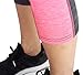 Sugar Pocket Women's Capris Tights Workout Running Leggings Yoga Pants S(Grey/Pink)