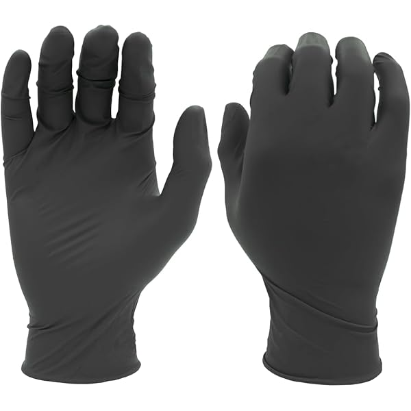 SAS 66575 Astro-Grip Powder-Free 8mil Nitrile Examination Gloves