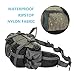 GAOAG AccMart Waterproof Fanny Waist Pack Bag for Outdoor Sports Hiking Camping Riding Travelling Black