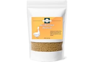 Premium Duck Feed Pellets for Game Birds, Designed for Ducks, Swans and Geese, with 17% Protein, 4 Pounds (1800g)