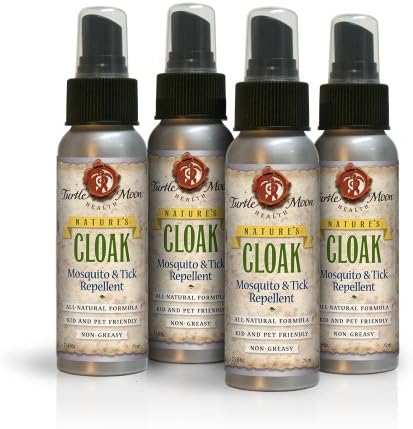 Natural Mosquito, Tick and Insect Repellent - Nature's Cloak 4-Pack (Save 25%)